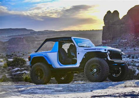 Driving the Jeep Magneto, an electric concept with a manual transmission - Ars Technica