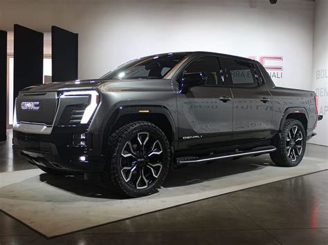 We got an early look at the $107,000 GMC Sierra EV, an electric pickup ...