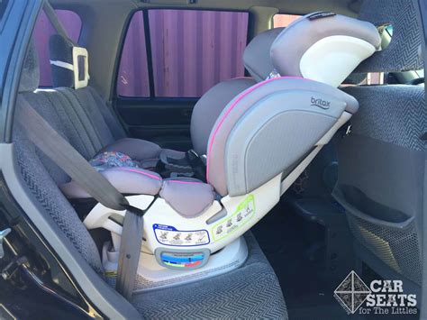 Car Seat Basics: Installing a Britax ClickTight Convertible Car Seat - Car Seats For The Littles