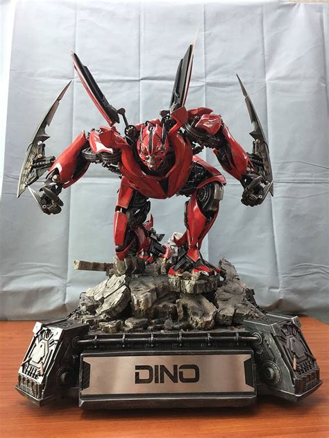 Matrix Studio Transformers: Dark Of The Moon Autobot Dino Statue ...