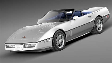 Chevrolet Corvette C4 Convertible 3D model | CGTrader