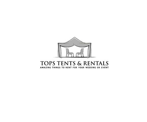 Conservative, Bold, Party Planning Logo Design for TOPS TENTS & RENTALS ...