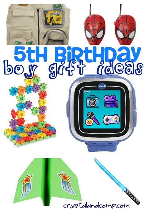 Boy Gift Ideas 5th Birthday