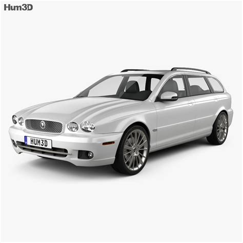 Jaguar X-Type estate 2009 3D model - Vehicles on Hum3D