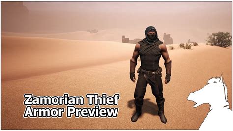 Zamorian Thief Armor Preview | CONAN EXILES - YouTube