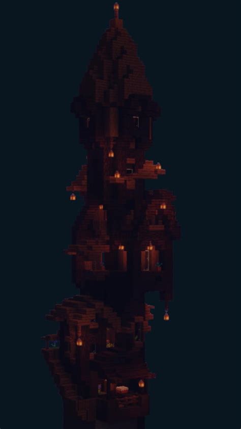 Wooden tower concept: : r/Minecraftbuilds