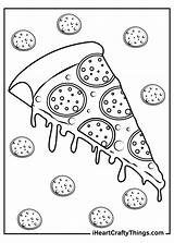 15 Pizza Coloring Pages Printable Cute Free PDF Sheets sketch template