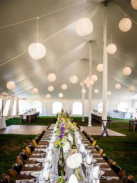 29 Wedding Tent Decoration Ideas to Try if You're Planning an Outdoor Reception | Wedding tent ...