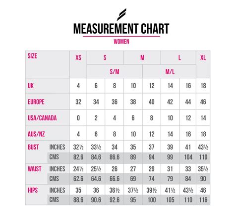 Mens to womens clothing size conversion chart shirt - Ygraph