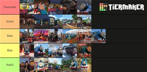 Thomas And Friends Season 22 Tier List (Community Rankings) - TierMaker