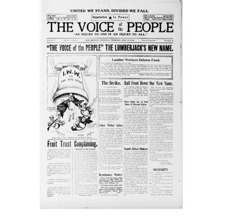 The Voice of the People newspaper