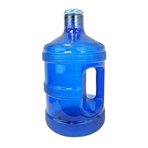 1 Gallon BPA FREE Reusable Plastic Drinking Water Big Mouth Bottle Jug ...