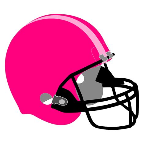 Hot Pink Football Helmet