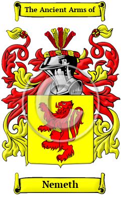 Nemeth Name Meaning, Family History, Family Crest & Coats of Arms