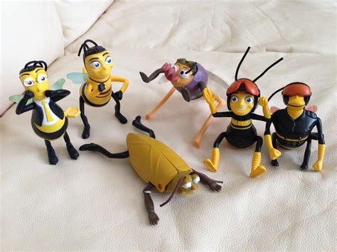 Dreamworks BEE Movie Set of 6 ~ McDonalds 2007 Happy Meal Toys | #1996045000