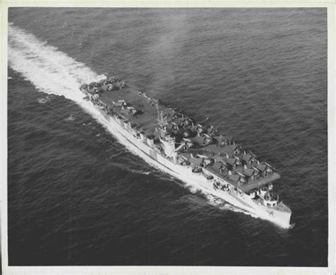 Official U.S. Navy photo of USS San Jacinto (CVL-30) underway, 1944 ...