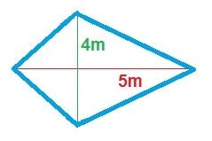 How to find the area of a kite - Advanced Geometry