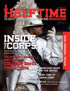 MARCHING.COM: Halftime Magazine celebrates the spirit of marching band