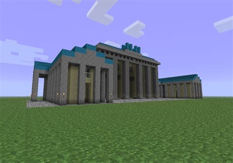 Brandenburg Gate/Brandenburger Tor Berlin Minecraft Project