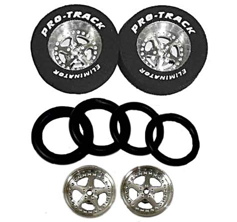 Pro-Track 1 1/16 x 3/32 x .435 wide Rears & Fronts - Style B - PTC-N404B-SET - PCH Parts Express