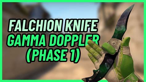 Falchion Knife Gamma Doppler (Phase 1) | CSGO Knife Showcase - YouTube