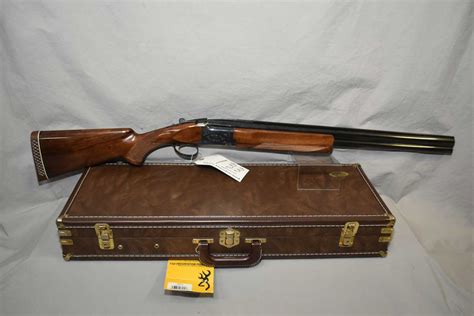 Browning Model "Citori" .12 Ga 3" Over & Under Shotgun w/ 26 " vent rib bbls [ blued finish, lightly