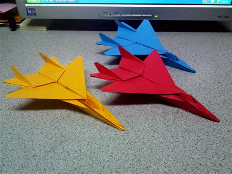 Origami F15 Fighter Jets (Angled View) by TheOrigamiArchitect on DeviantArt