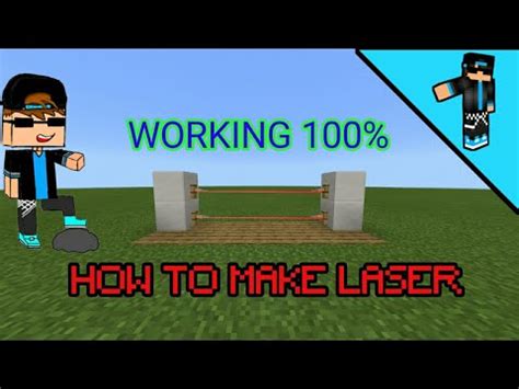 HOW TO MAKE LASER (Minecraft Tutorial) 5# - YouTube