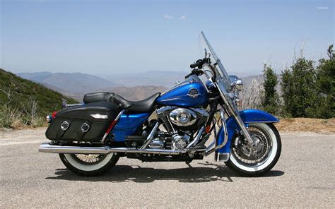 Harley Davidson Road King Classic [2] wallpaper - Motorcycle wallpapers ...