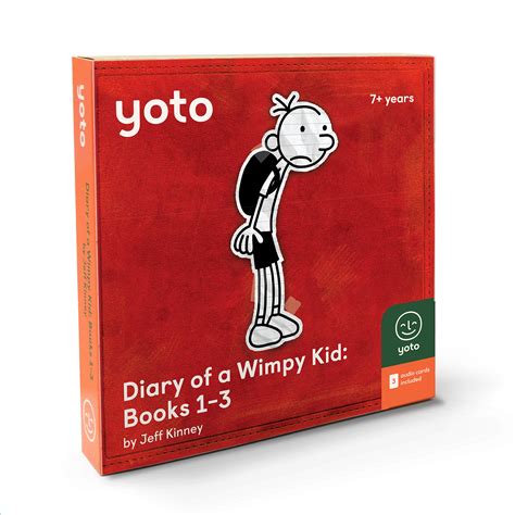 Yoto Diary of a Wimpy Kid Collection by Jeff Kinney – Kids Audio Story Cards for Yoto Player ...