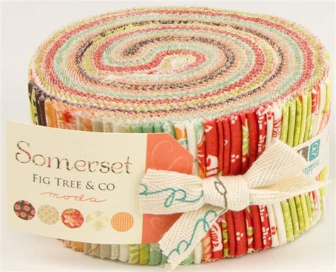 SALE - Somerset Jelly Roll Precuts Fabric by Fig Tree Quilts for Moda