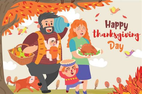 Family Thanksgiving - Illustration | Illustration, Family thanksgiving, Childrens illustrations