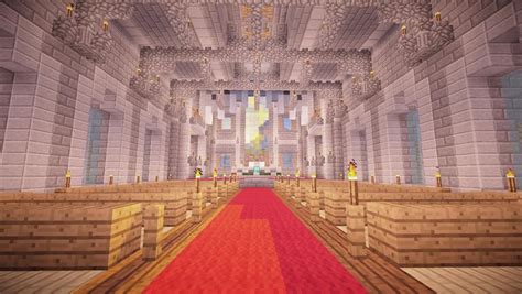 Modern/Medieval Marriage Chapel Minecraft Map