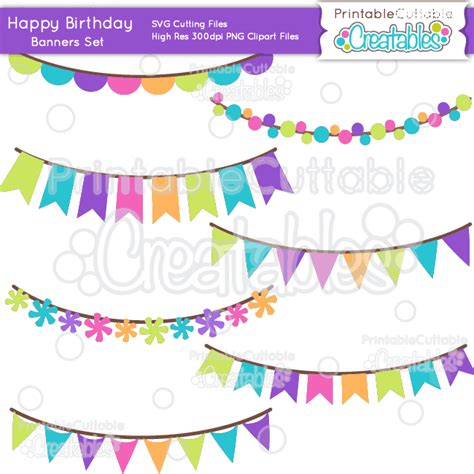 Happy Birthday SVG Scrap Kit