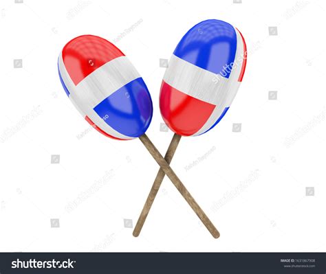 Maraca Dominican Republic Culture 3d Render Stock Illustration 1631867908 | Shutterstock