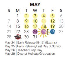 Keller Middle - School District Instructional Calendar - Keller Isd - 2022-2023