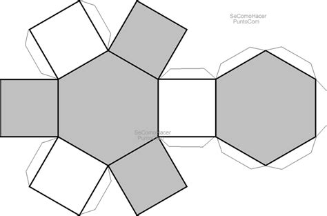 Resultado de imagen para hexagono 3d | Figuras geometricas para ...