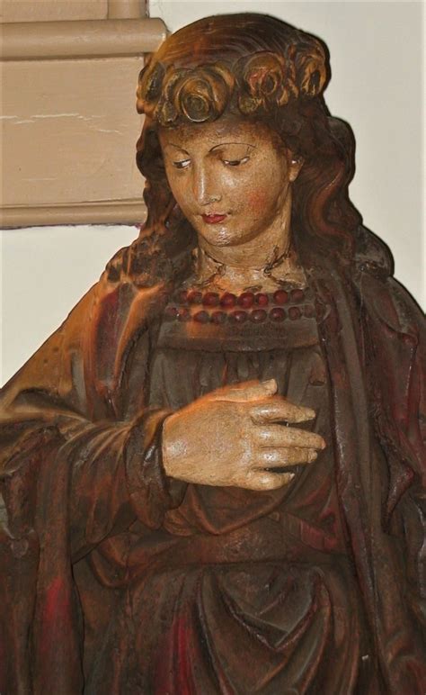 St. Rose Of Lima Antique Statue Terra Cotta | Collectors Weekly