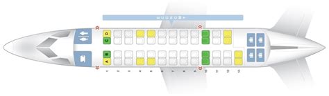 Seat Map and Seating Chart Bombardier Dash 8 Q300 Air New Zealand Link ...