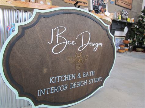 Custom Interior Design Wood Sign Commerical Signage Kitchen - Etsy