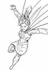 DC Superhero Supergirl coloring Page  Download Print Or Color Online sketch template