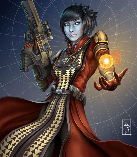 Lady Warlock by ArtKreed | Destiny warlock, Destiny game, Destiny