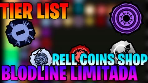 [TIER LIST] MELHORES BLOODLINES PVP E FARM DA RELL COIN SHOP [57K RELL ...