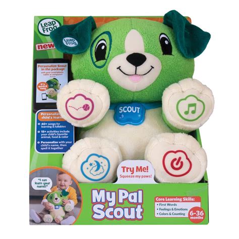 LeapFrog My Pal Scout Personalized Plush Learning Toy | MrOrganic Store