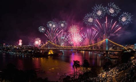 South Bank Fireworks - Concrete Playground