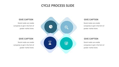 Cycle Process slide templates | Biz Infograph