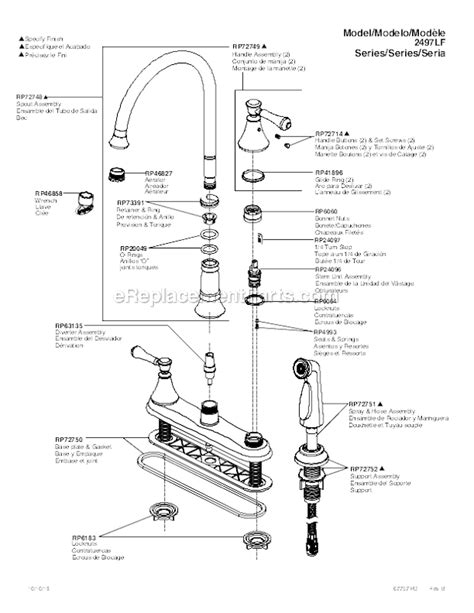 Delta Single Handle Kitchen Faucet Parts List | Dandk Organizer