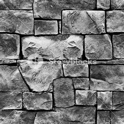 Rock Bricks Texture Tile Royalty-Free Stock Image - Storyblocks