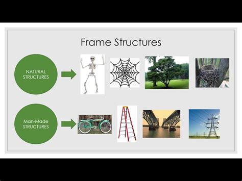 Man Made Frame Structures Examples