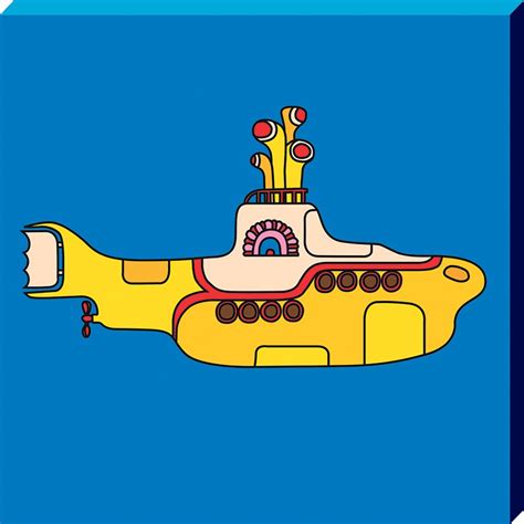 The Beatles Yellow Submarine Classic Album Cover Canvas - Buy Online at Grindstore.com